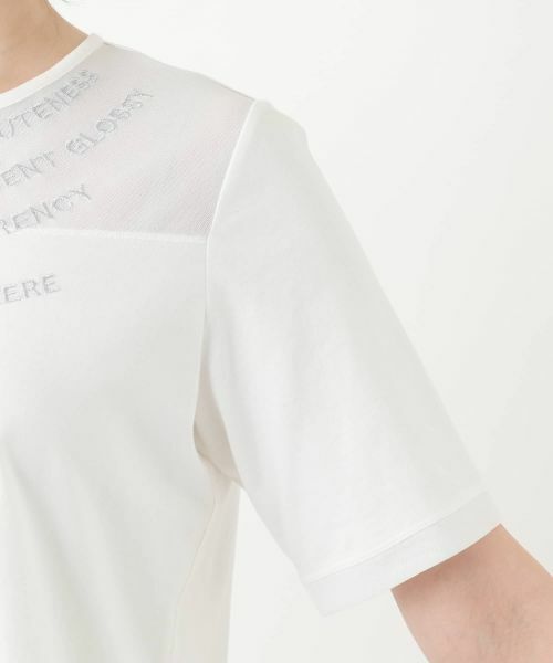 Leilian / レリアン カットソー | ロゴTシャツ【2026_4月カタログ】【MUSE BY ROCHAS Premiere】 | 詳細13