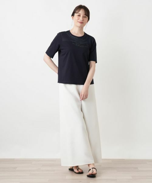 Leilian / レリアン カットソー | ロゴTシャツ【2026_4月カタログ】【MUSE BY ROCHAS Premiere】 | 詳細16