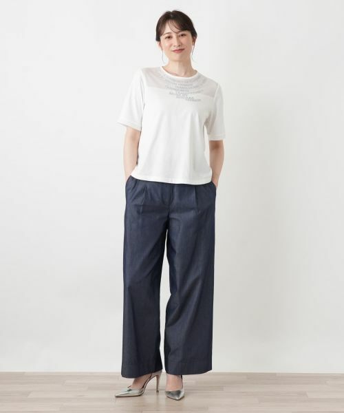 Leilian / レリアン カットソー | ロゴTシャツ【2026_4月カタログ】【MUSE BY ROCHAS Premiere】 | 詳細20