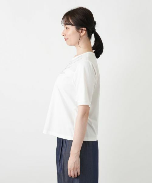 Leilian / レリアン カットソー | ロゴTシャツ【2026_4月カタログ】【MUSE BY ROCHAS Premiere】 | 詳細24