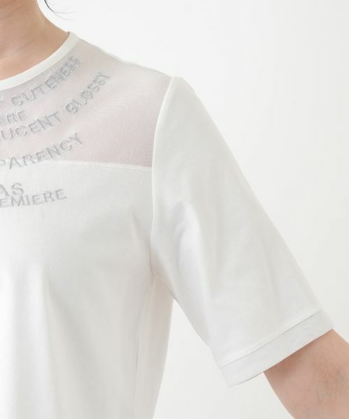 Leilian / レリアン カットソー | ロゴTシャツ【2026_4月カタログ】【MUSE BY ROCHAS Premiere】 | 詳細28