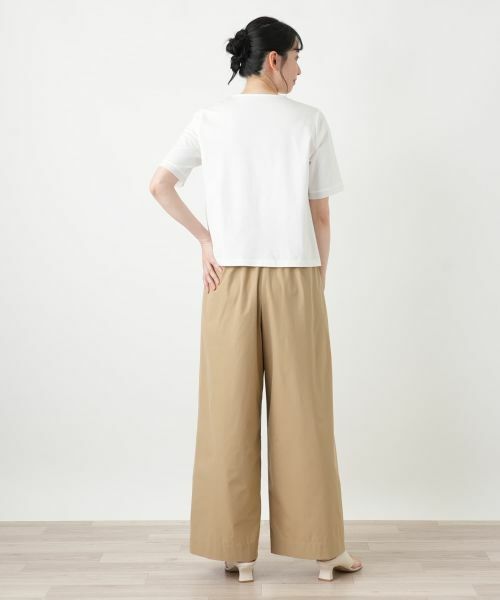 Leilian / レリアン カットソー | ロゴTシャツ【2026_4月カタログ】【MUSE BY ROCHAS Premiere】 | 詳細7