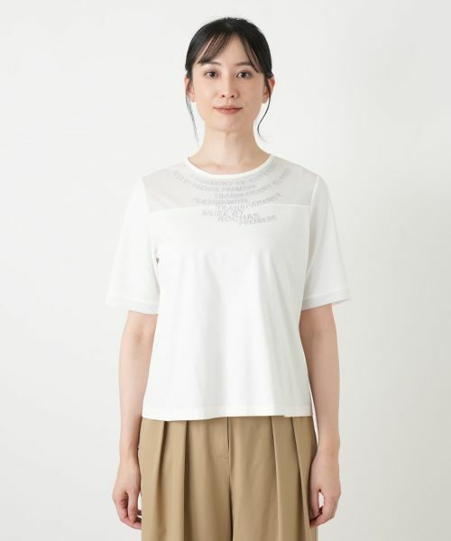 Leilian / レリアン カットソー | ロゴTシャツ【2026_4月カタログ】【MUSE BY ROCHAS Premiere】 | 詳細8