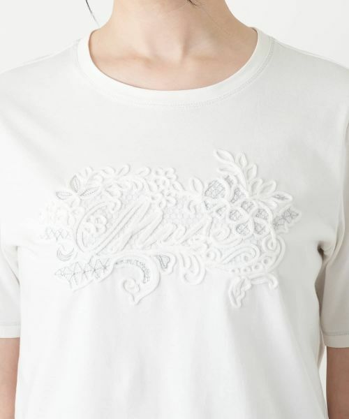 Leilian / レリアン カットソー | オリジナルロゴTシャツ【2026_4月カタログ】【MUSE BY ROCHAS Premiere】 | 詳細11