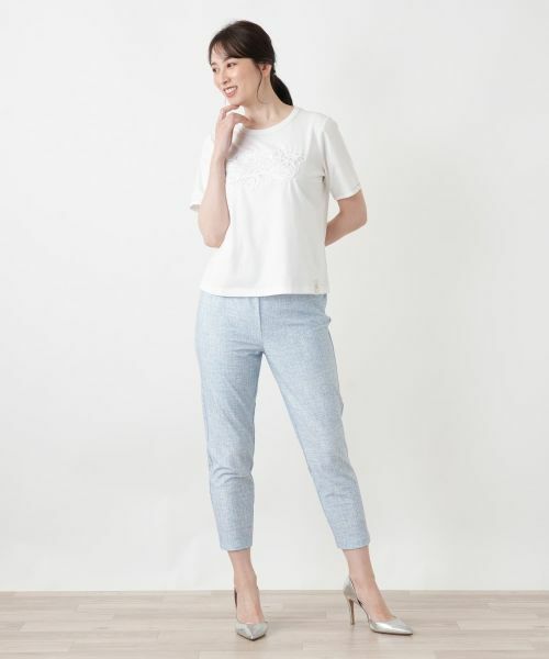 Leilian / レリアン カットソー | オリジナルロゴTシャツ【2026_4月カタログ】【MUSE BY ROCHAS Premiere】 | 詳細18