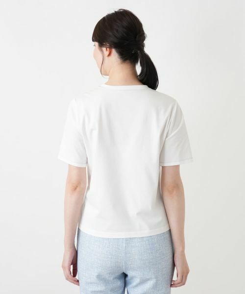 Leilian / レリアン カットソー | オリジナルロゴTシャツ【2026_4月カタログ】【MUSE BY ROCHAS Premiere】 | 詳細23