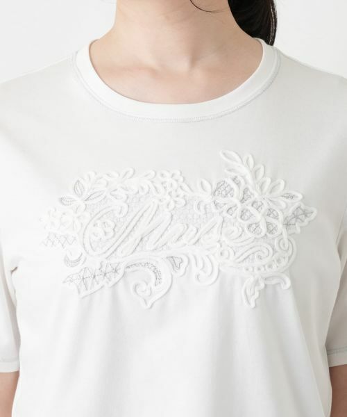 Leilian / レリアン カットソー | オリジナルロゴTシャツ【2026_4月カタログ】【MUSE BY ROCHAS Premiere】 | 詳細24