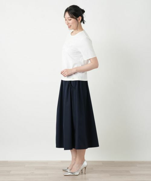 Leilian / レリアン カットソー | オリジナルロゴTシャツ【2026_4月カタログ】【MUSE BY ROCHAS Premiere】 | 詳細6