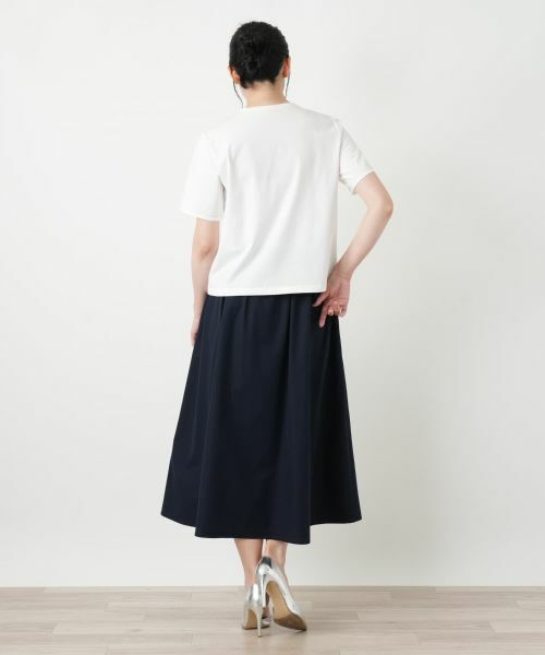 Leilian / レリアン カットソー | オリジナルロゴTシャツ【2026_4月カタログ】【MUSE BY ROCHAS Premiere】 | 詳細7