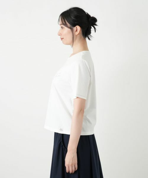 Leilian / レリアン カットソー | オリジナルロゴTシャツ【2026_4月カタログ】【MUSE BY ROCHAS Premiere】 | 詳細9