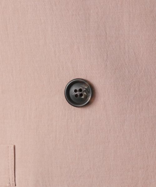 Leilian / レリアン テーラードジャケット | Vネックノーカラーダブルジャケット | 詳細14