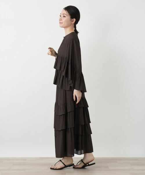 Leilian / レリアン その他アウター | ティアードバタフライスリーブブラウス | 詳細5