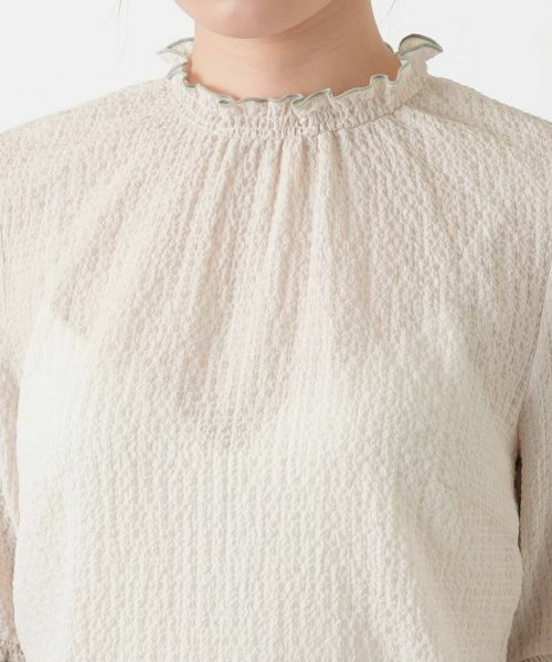 Leilian / レリアン カットソー | フリルネックカットソー | 詳細10