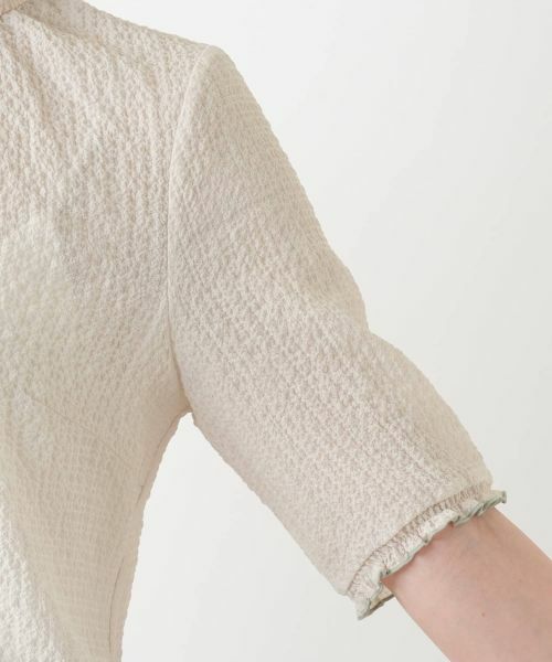 Leilian / レリアン カットソー | フリルネックカットソー | 詳細12