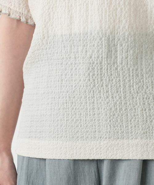 Leilian / レリアン カットソー | フリルネックカットソー | 詳細13