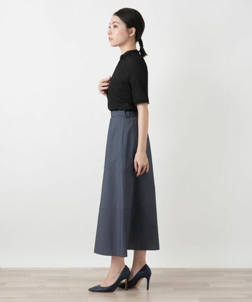 Leilian / レリアン カットソー | フリルネックカットソー | 詳細2