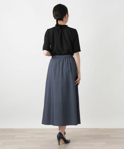 Leilian / レリアン カットソー | フリルネックカットソー | 詳細3