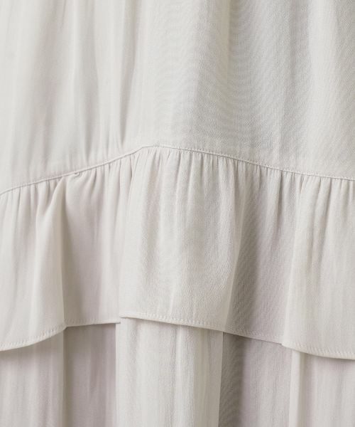 Leilian / レリアン ミニ・ひざ丈スカート | ティアードロングスカート | 詳細16