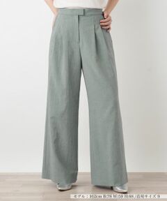 Leilian / レリアン その他パンツ | タックワイドパンツ