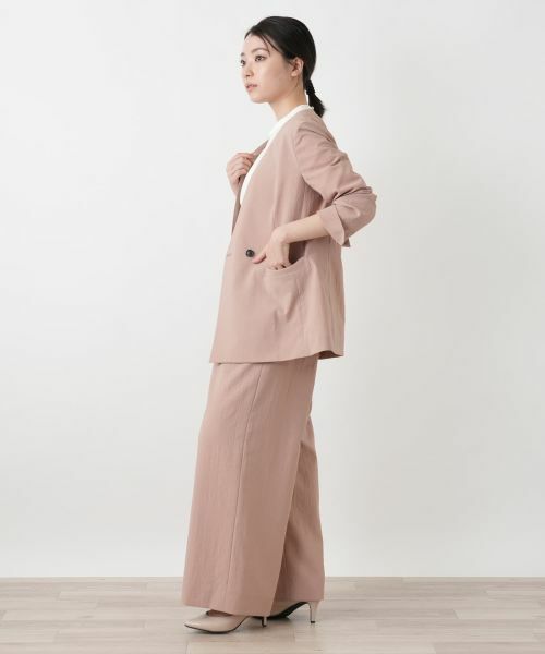 Leilian / レリアン その他パンツ | タックワイドパンツ | 詳細5