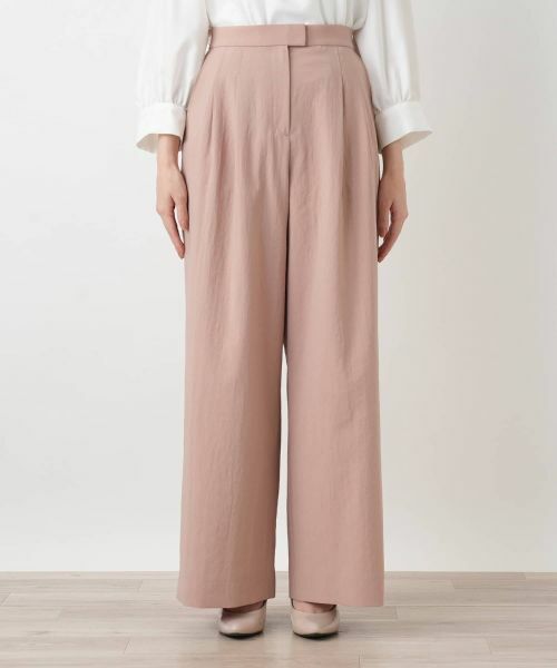 Leilian / レリアン その他パンツ | タックワイドパンツ | 詳細7