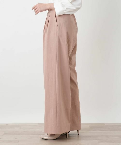 Leilian / レリアン その他パンツ | タックワイドパンツ | 詳細8