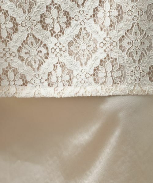 Leilian / レリアン ミニ・ひざ丈スカート | レースロングスカート | 詳細13