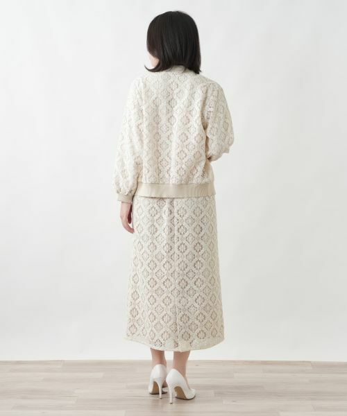 Leilian / レリアン ミニ・ひざ丈スカート | レースロングスカート | 詳細6