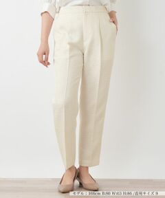 Leilian / レリアン その他パンツ | ジャカードタックパンツ