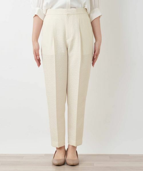 Leilian / レリアン その他パンツ | ジャカードタックパンツ | 詳細18