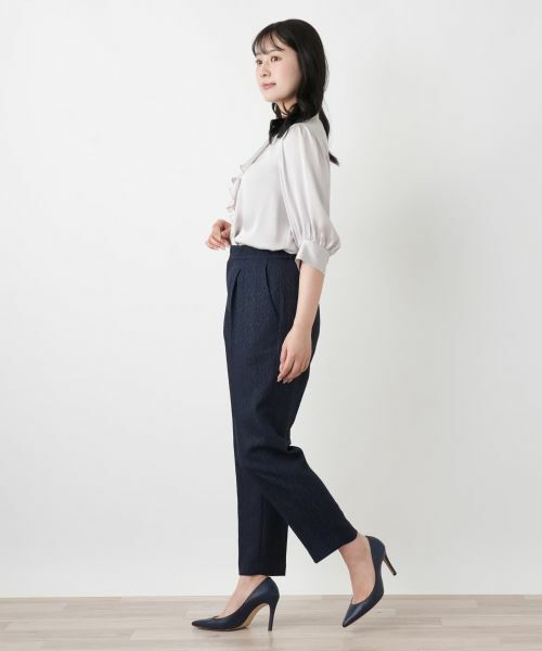 Leilian / レリアン その他パンツ | ジャカードタックパンツ | 詳細2