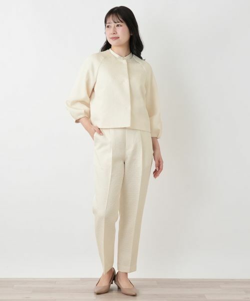 Leilian / レリアン その他パンツ | ジャカードタックパンツ | 詳細8