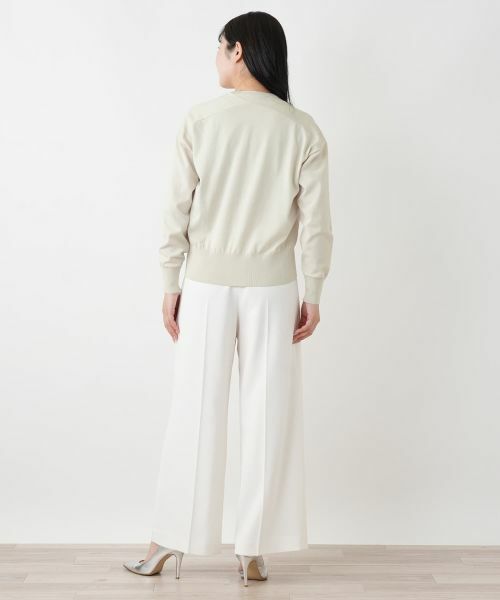 Leilian / レリアン カーディガン・ボレロ | Vネックカーディガン | 詳細6