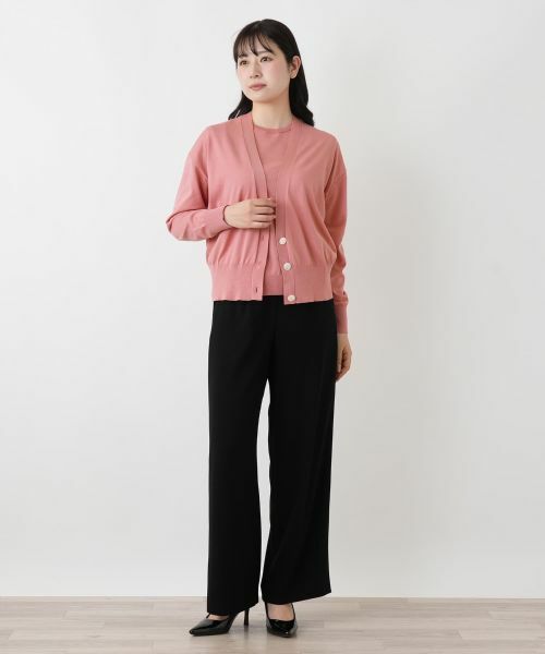 Leilian / レリアン カーディガン・ボレロ | Vネックカーディガン | 詳細7