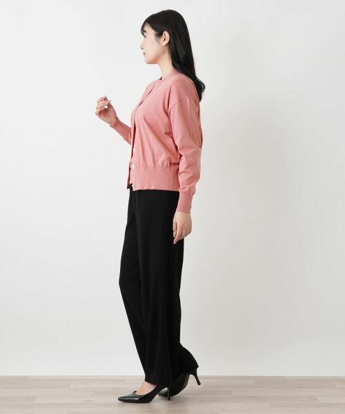 Leilian / レリアン カーディガン・ボレロ | Vネックカーディガン | 詳細8