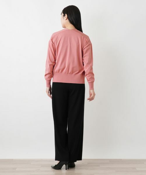 Leilian / レリアン カーディガン・ボレロ | Vネックカーディガン | 詳細9