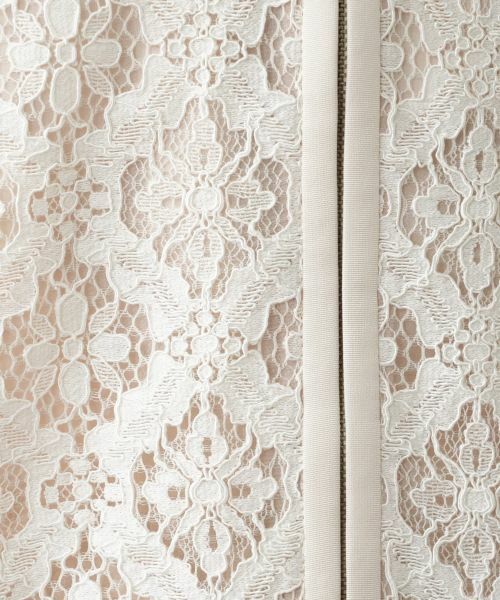 Leilian / レリアン テーラードジャケット | レースジップジャケット | 詳細15