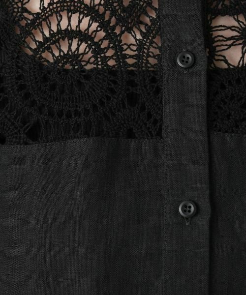 Leilian / レリアン シャツ・ブラウス | レースドッキングブラウス【2026_4月カタログ】 | 詳細16