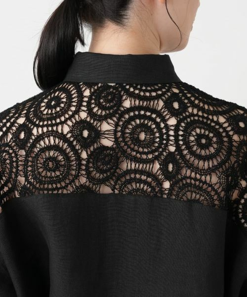 Leilian / レリアン シャツ・ブラウス | レースドッキングブラウス【2026_4月カタログ】 | 詳細25