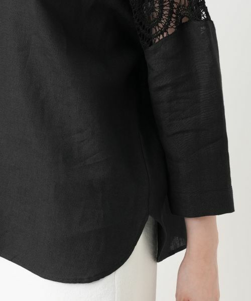 Leilian / レリアン シャツ・ブラウス | レースドッキングブラウス【2026_4月カタログ】 | 詳細27