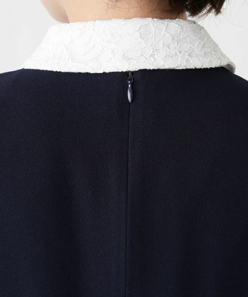 Leilian / レリアン ドレス | 2WAYクレリックカラーワンピース【Leilian WHITE LABEL】 | 詳細12