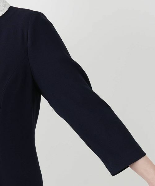 Leilian / レリアン ドレス | 2WAYクレリックカラーワンピース【Leilian WHITE LABEL】 | 詳細14