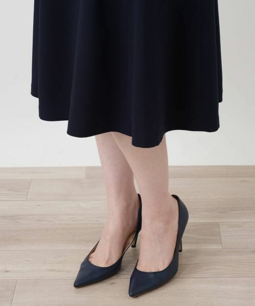 Leilian / レリアン ドレス | 2WAYクレリックカラーワンピース【Leilian WHITE LABEL】 | 詳細17