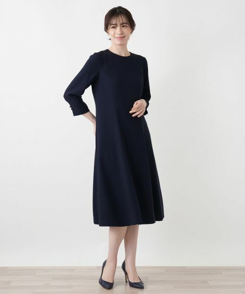 Leilian / レリアン ドレス | 2WAYクレリックカラーワンピース【Leilian WHITE LABEL】 | 詳細7