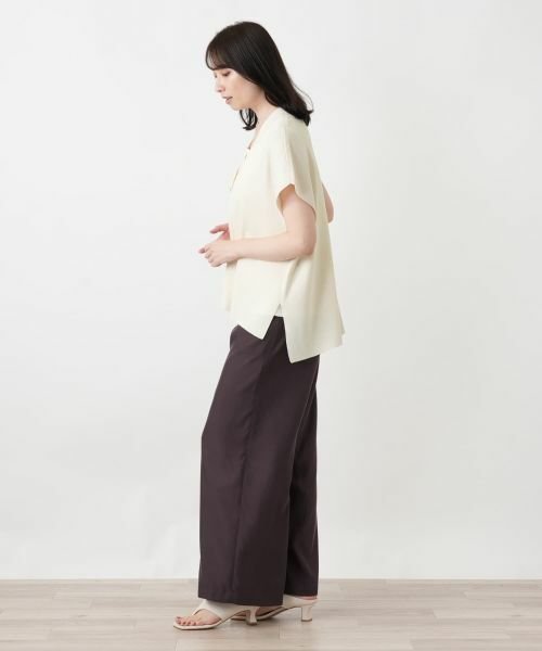 Leilian / レリアン テーラードジャケット | ニットジレ【2026_4月カタログ】 | 詳細22