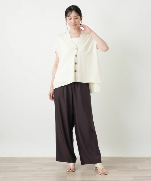 Leilian / レリアン テーラードジャケット | ニットジレ【2026_4月カタログ】 | 詳細3