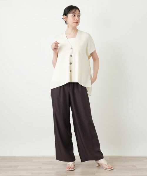 Leilian / レリアン テーラードジャケット | ニットジレ【2026_4月カタログ】 | 詳細5