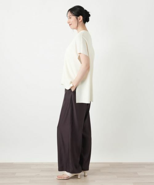 Leilian / レリアン テーラードジャケット | ニットジレ【2026_4月カタログ】 | 詳細6