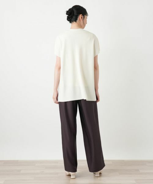 Leilian / レリアン テーラードジャケット | ニットジレ【2026_4月カタログ】 | 詳細7