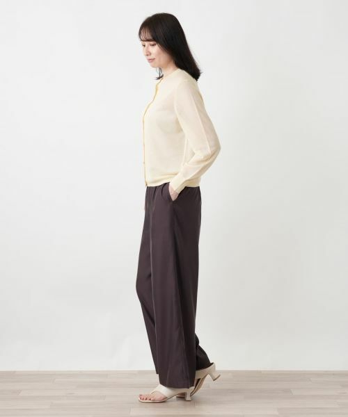 Leilian / レリアン カーディガン・ボレロ | クルーネックカーディガン【Leilian WHITE LABEL】 | 詳細11